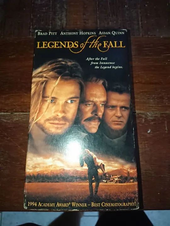 VHS - lendas da paixão - Brad Pitt - IMPORTADO