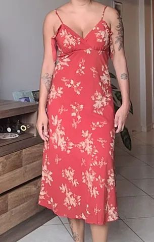 Vestido vermelho shein - Foto 2
