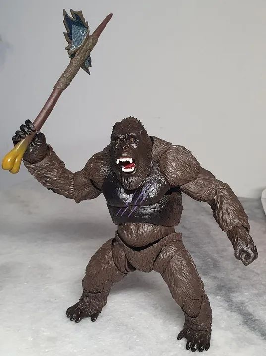 King kong sh monsterarts bootleg 15cm novo