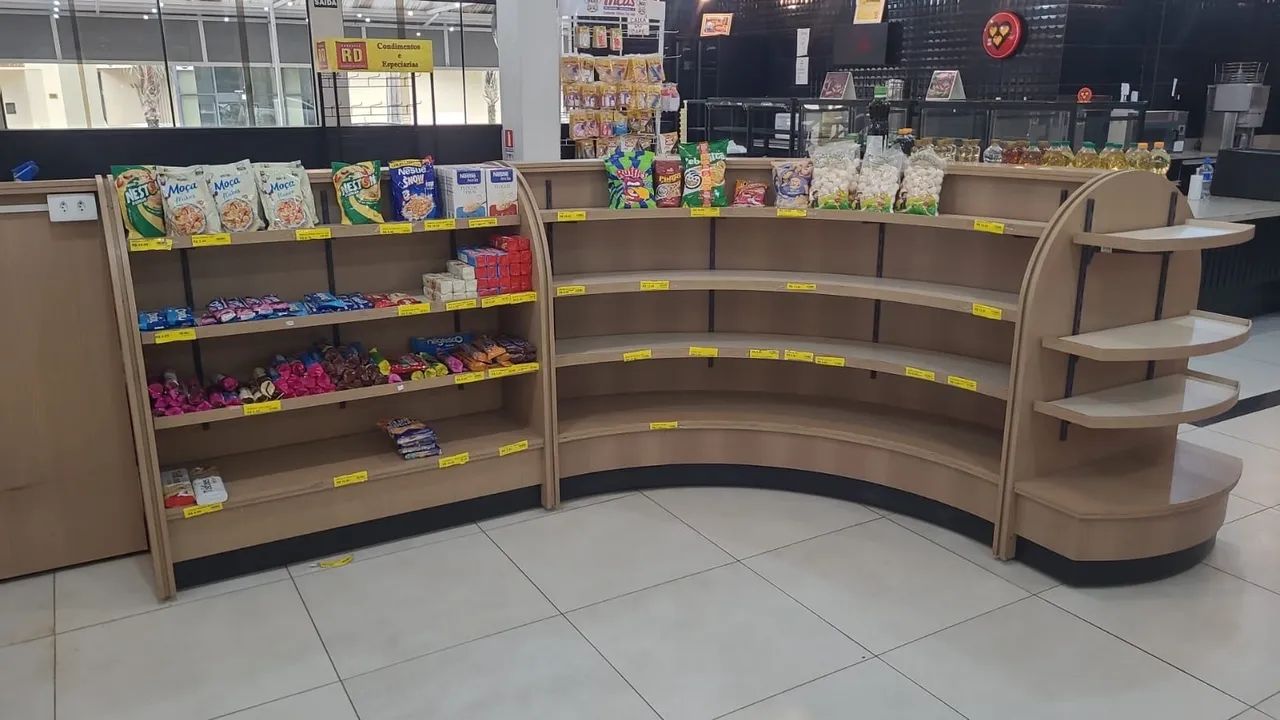 ARMÁRIO EXPOSITOR BALCÃO DE ATENDIMENTO GÔNDOLA  - Foto 4