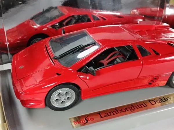Miniatura Lamborghini Diablo Intex 1/18 (caixa) - Foto 3