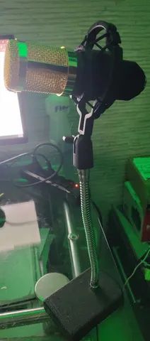 Kit Podcast 4 mics Condensador Cardioide + pop filter + pedestal. Promoçao - Foto 4