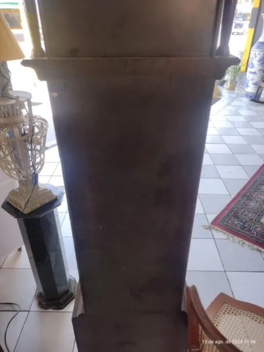 Relógio Antigo Carrilhão Pedestal de Pé - Foto 4