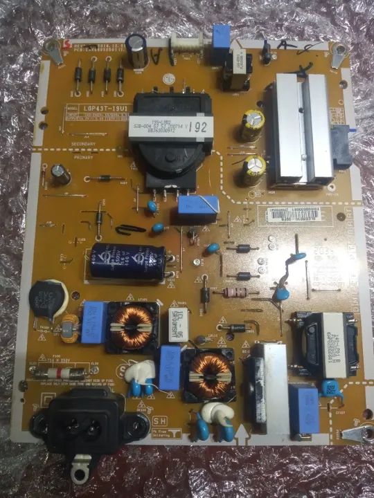 Placa Fonte Tv Lg 43un7300psc - Foto 2