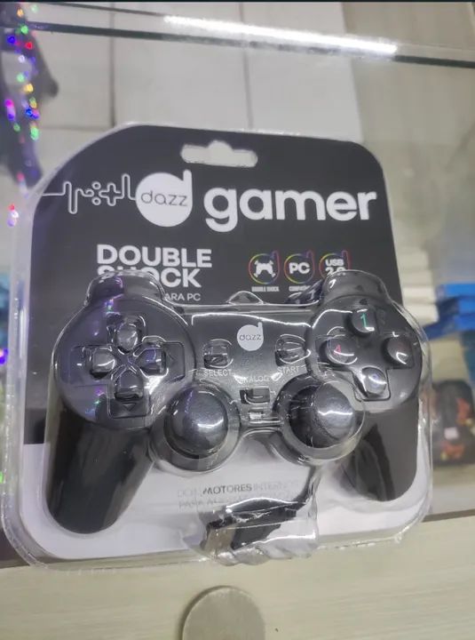 Controles Com/Sem Fio PS2 ps3 ps4 pc tv box Novos - Leia anúncio