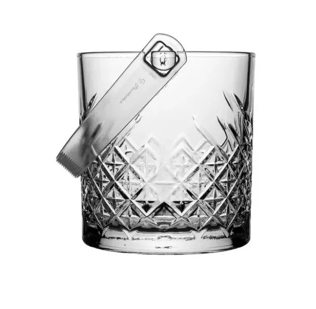 Balde para Gelo com Pinça - karat Pasabahce - Foto 2