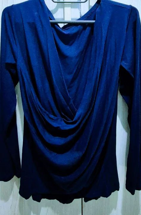 BLUSA TRANSPASSADA MANGA LONGA