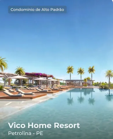LOTES A PARTIR DE 372m2 Á VENDA NO VICO HOME RESORT. ALTO PADRÃO (PETROLINA - PE).