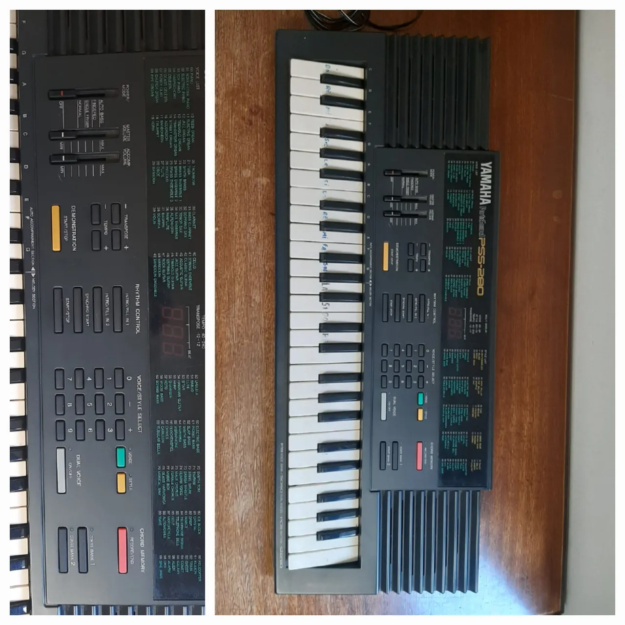 Teclado Yamaha PSS-280 - Ótimo estado!