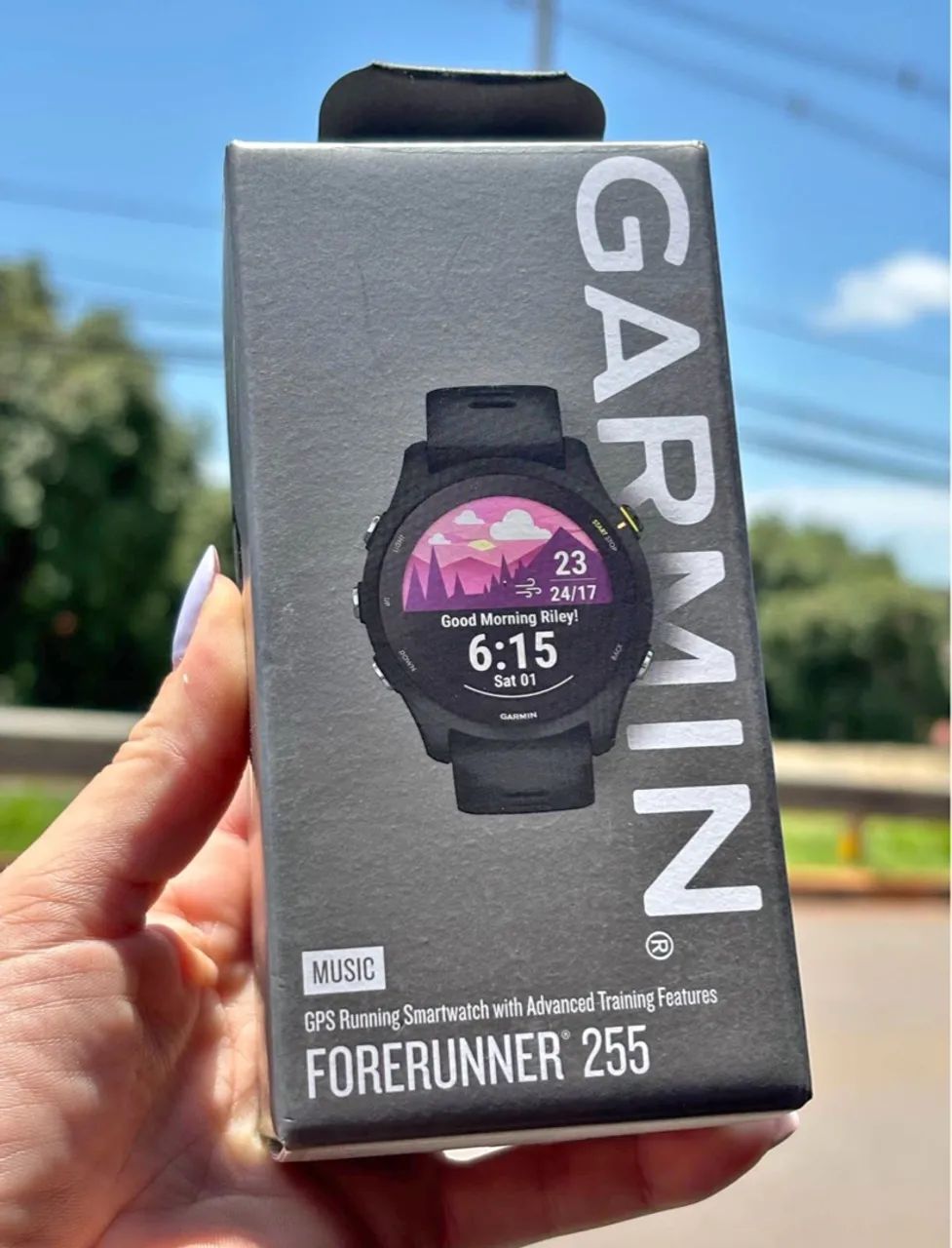 Relógio Inteligente Garmin Forerunner 255 Music