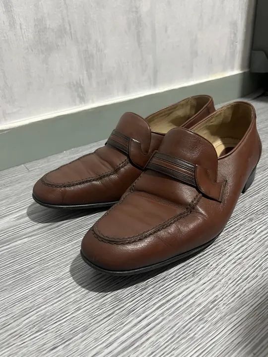 Sapatos de Couro Charles Henry - Foto 4