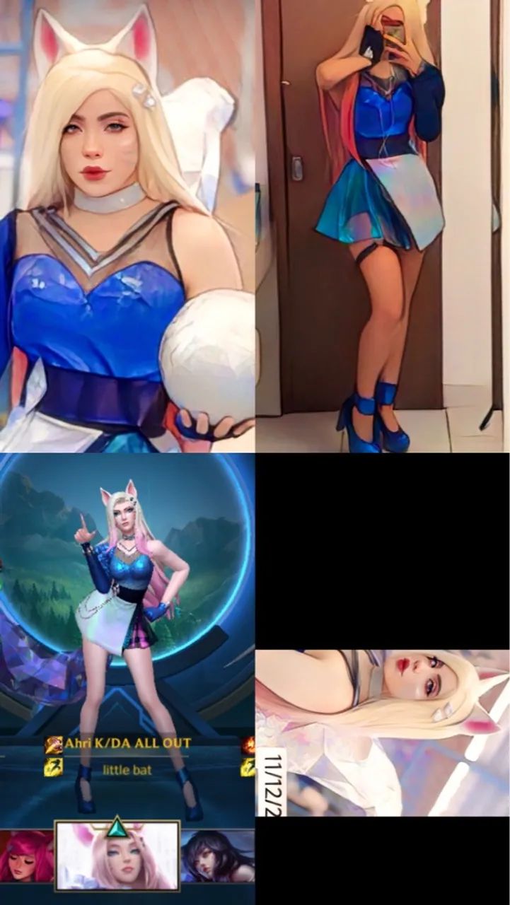 Cosplay Completo Ahri K/DA More LOL - Foto 5