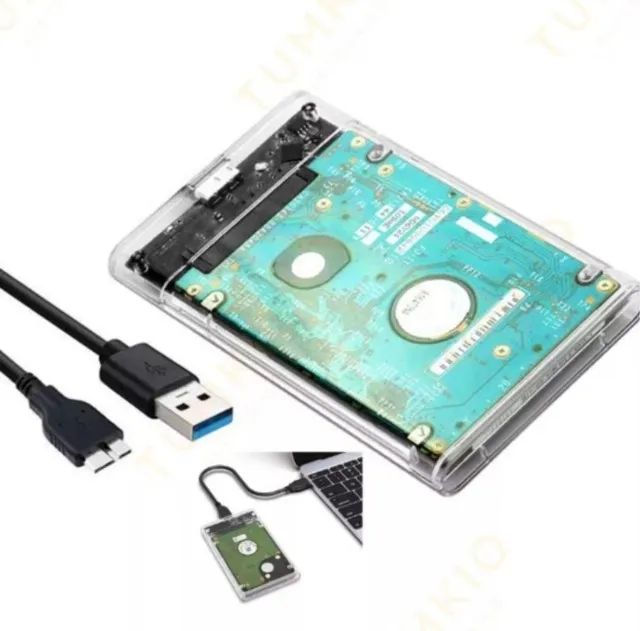 Case HD 2.5 USB 3.0 Transparente - Foto 3