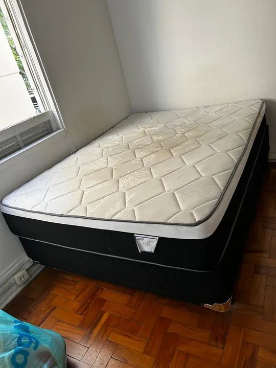 Cama + colchão plumatex Lisboa - Foto 4