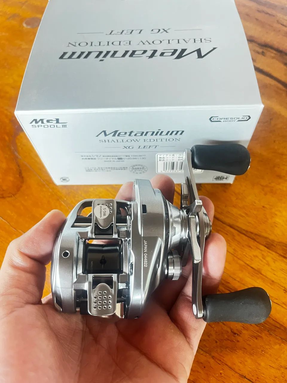 Carretilha Shimano Metaniun shallow edition  - Foto 4