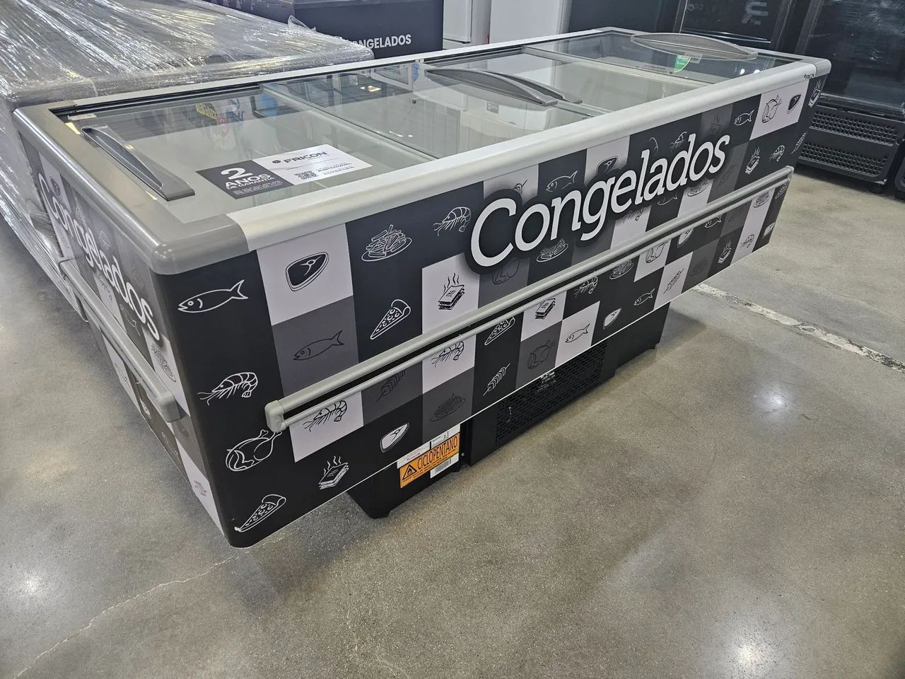 ilha de 568L para congelados - a pronta entrega 