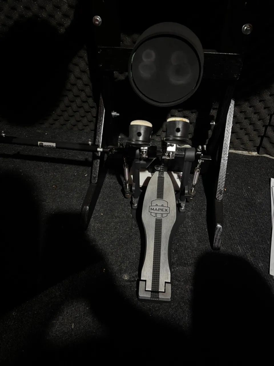 Pedal Duplo de Bumbo Mapex p400 tw