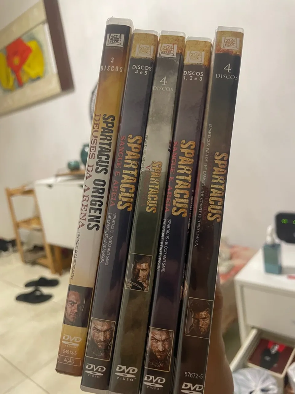 Coleção Spartacus - Box DVD - Completo