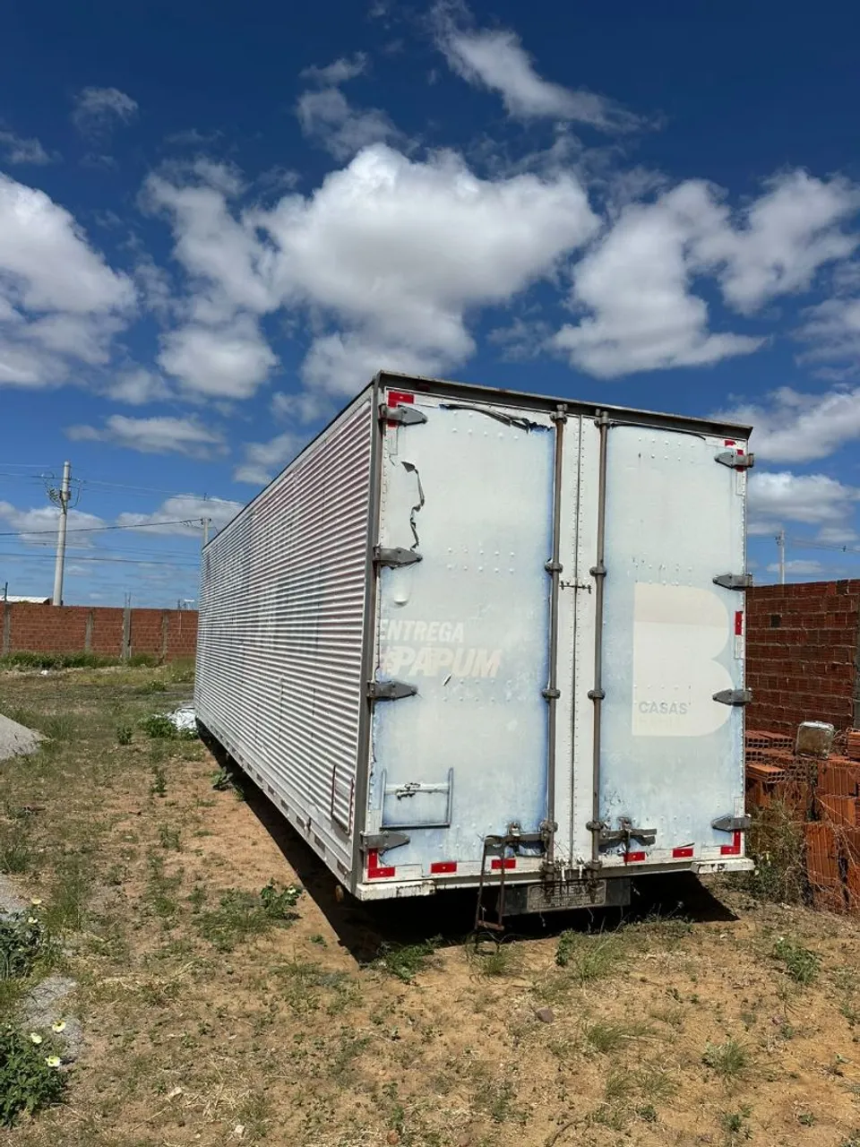 Baú de alumínio para truck