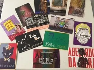 cartão postal para coleção