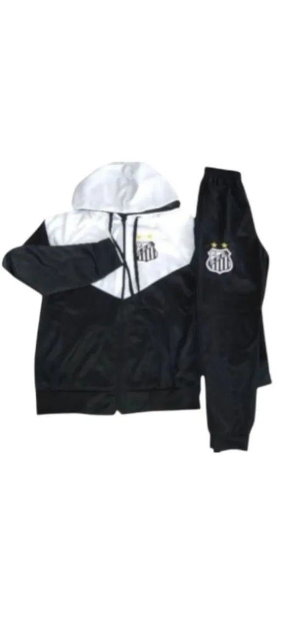 Conjunto Agasalho Infantil Santos  juvenil  - Foto 3