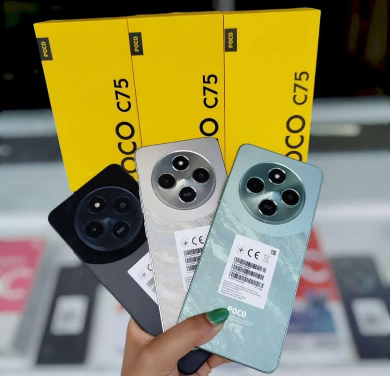 Promoção dia das Mães Poco C75 256GB