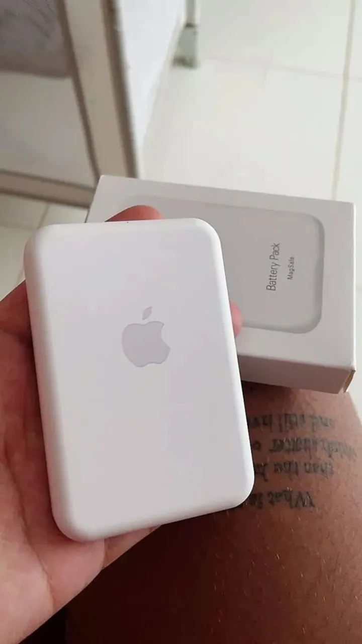 Carregador Powerbank Indução iPhone Apple
