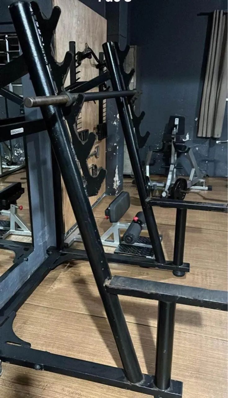 Vendo aparelho de agachamento com segurança  - Foto 2