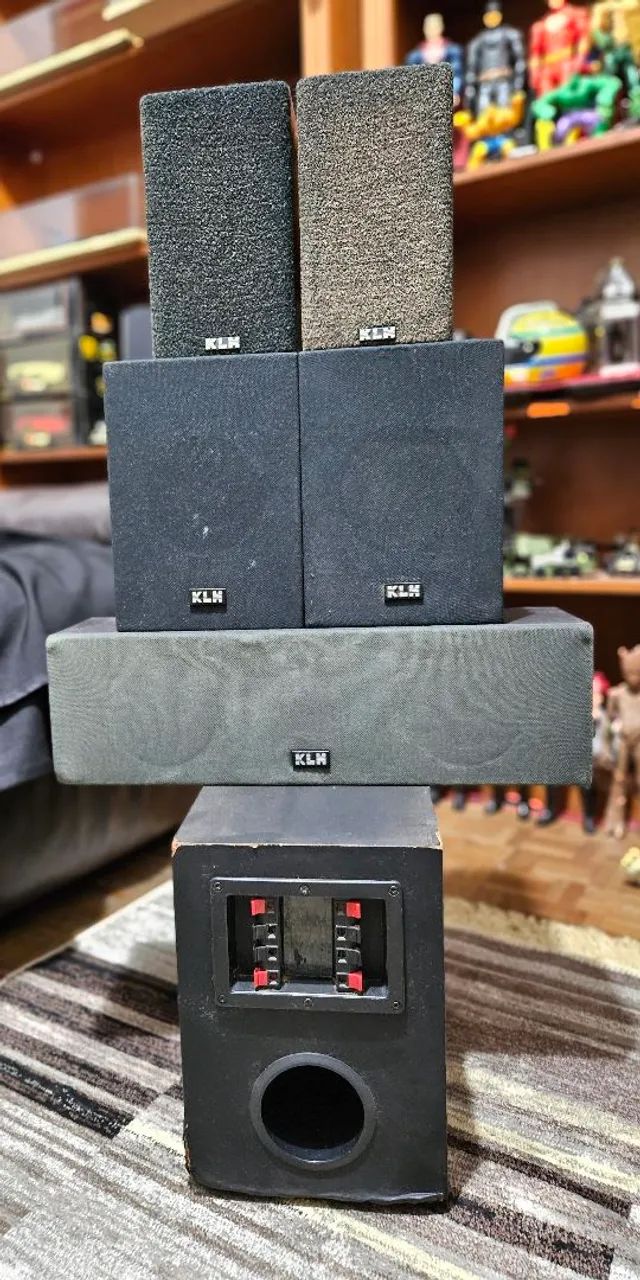 Kit de Caixas de Som 5.1 KLH