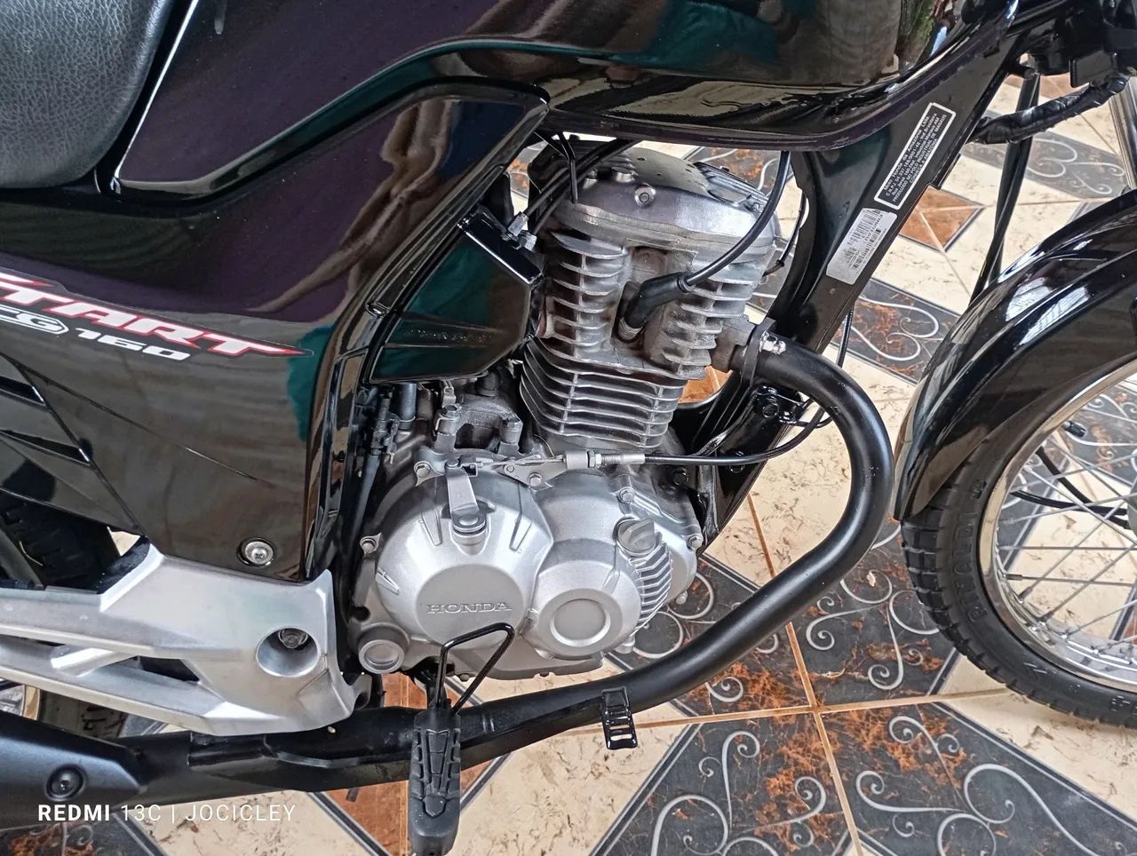 Honda CG160 - 2019 - Preta  - Foto 4