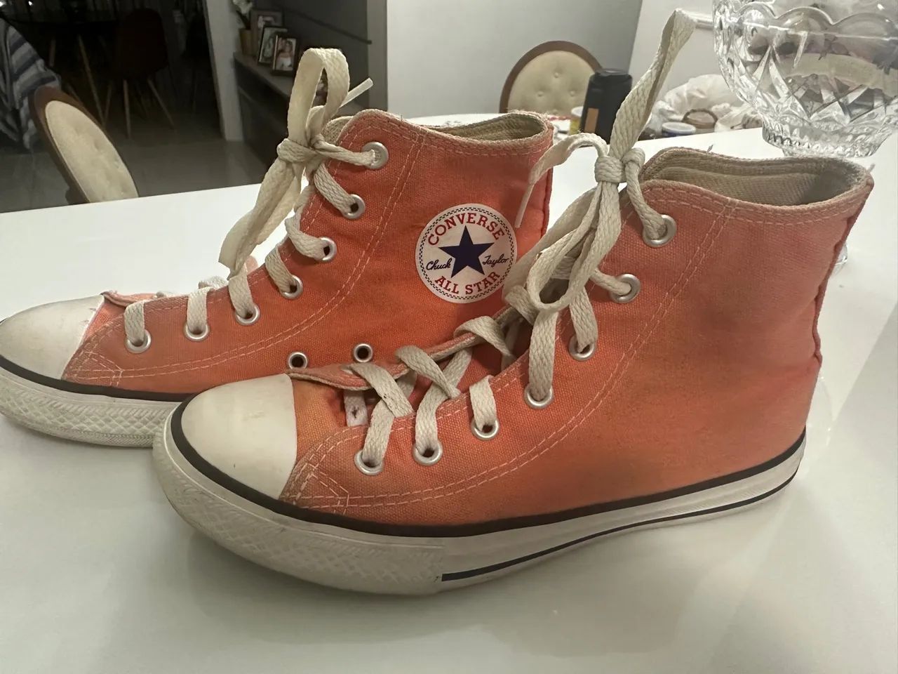 Tênis Converse Infantil Laranja n 32