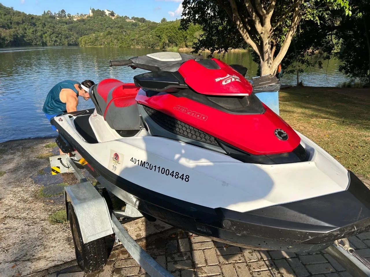 Seadoo 2010 com 210 Horas entra água casco Ok - Foto 2