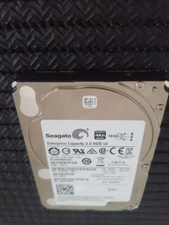 Seagate ST2000NX0263 2TB SFF 12G Enterprise SAS Hard Disk Drive Brand new main image 1