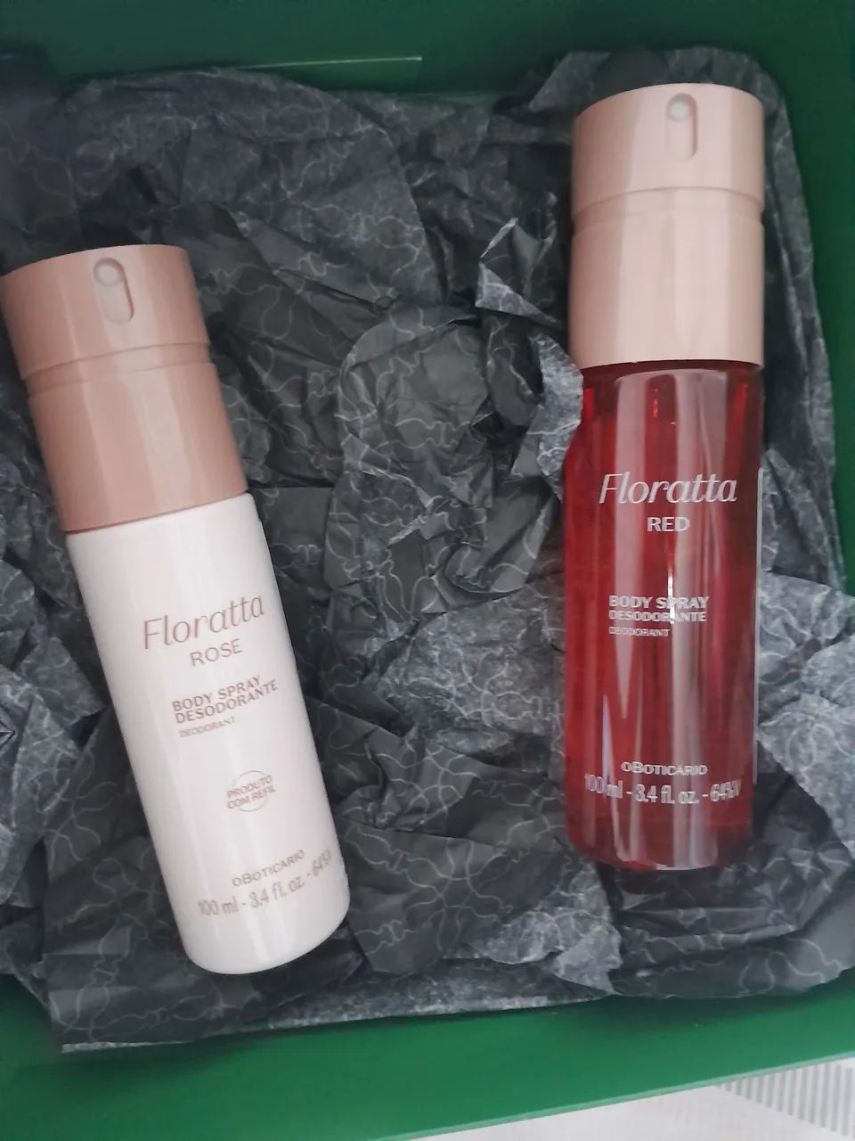 Kit Floratta Rose e Red - Body Spray  - Foto 2