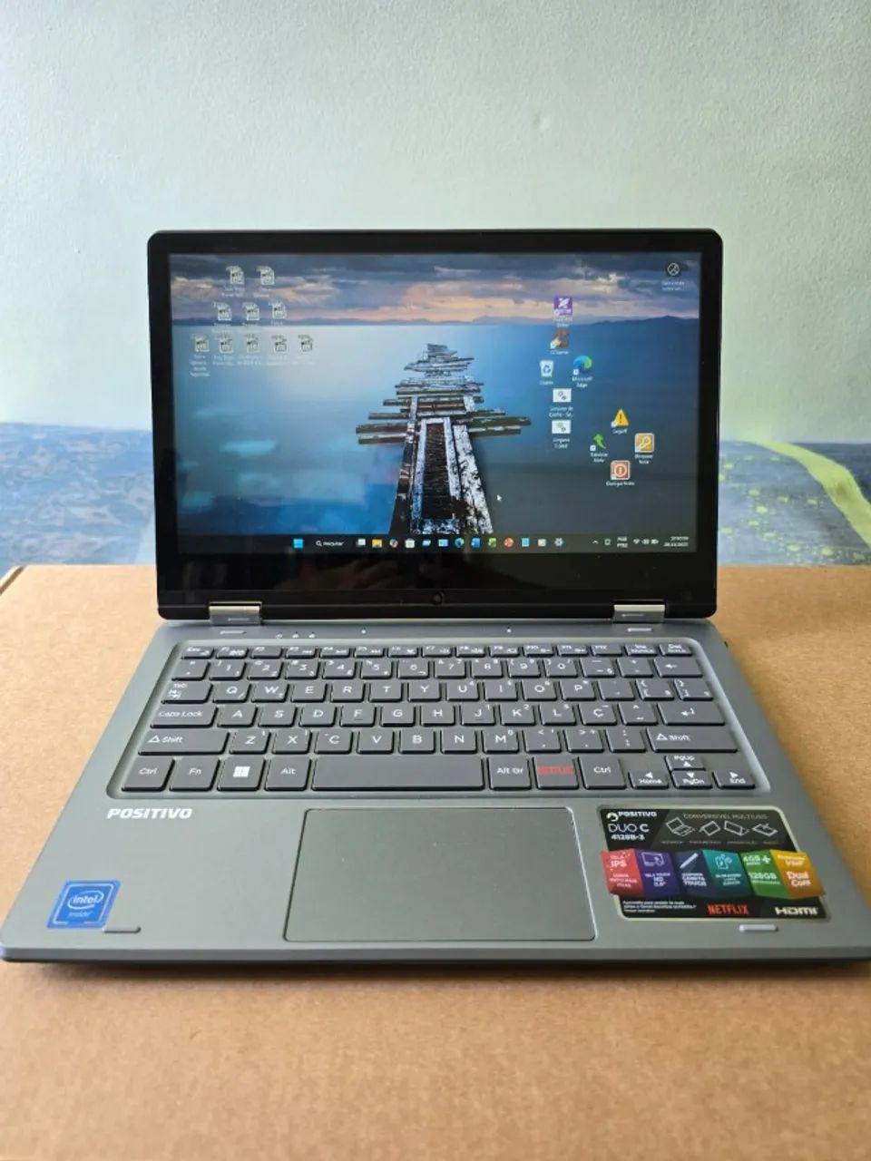 Notebook 2 em 1 Positivo Duo C4128B-3 Intel® Celeron® Windows 11 Home 11,6"