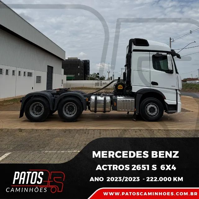Cavalo Mecanico Mercedes Benz Actros 2651 s 6x4 2023/2023 - Foto 6