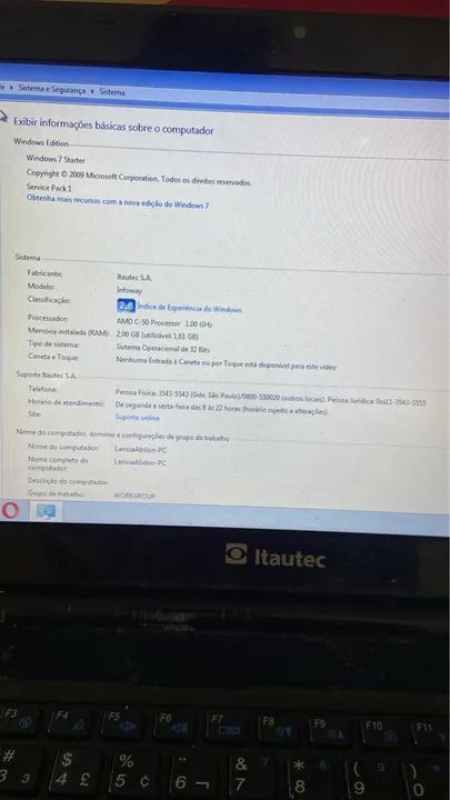 Notebook Itautec  - Foto 4