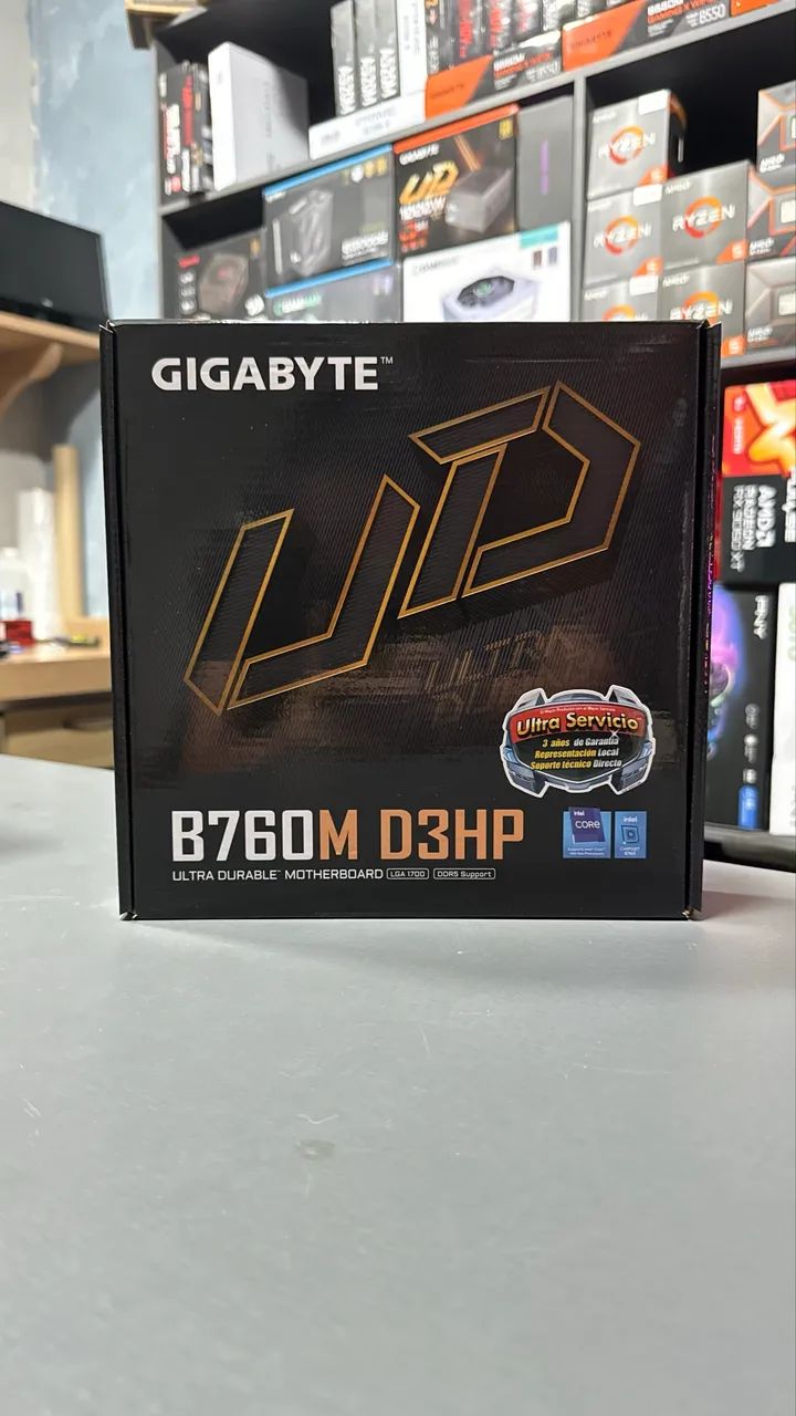 Placa mãe B760m Ddr5 (Nova Lacrada) - Foto 4