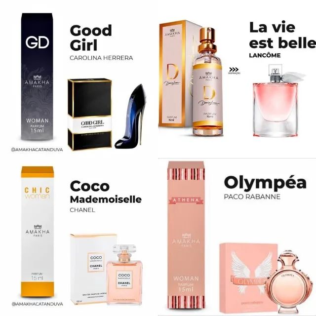 Perfumes Amakha Paris a pronta entrega ?