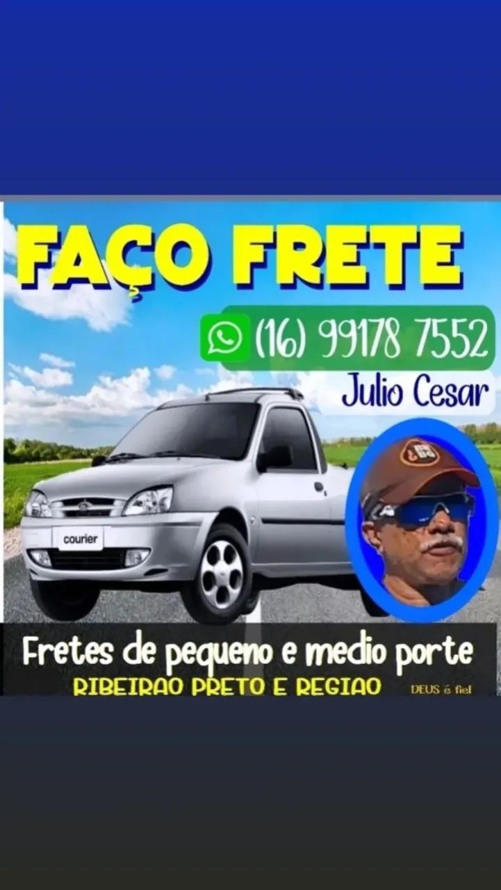 Trasposte e pequenos fretes apartar de 80.00 reais 