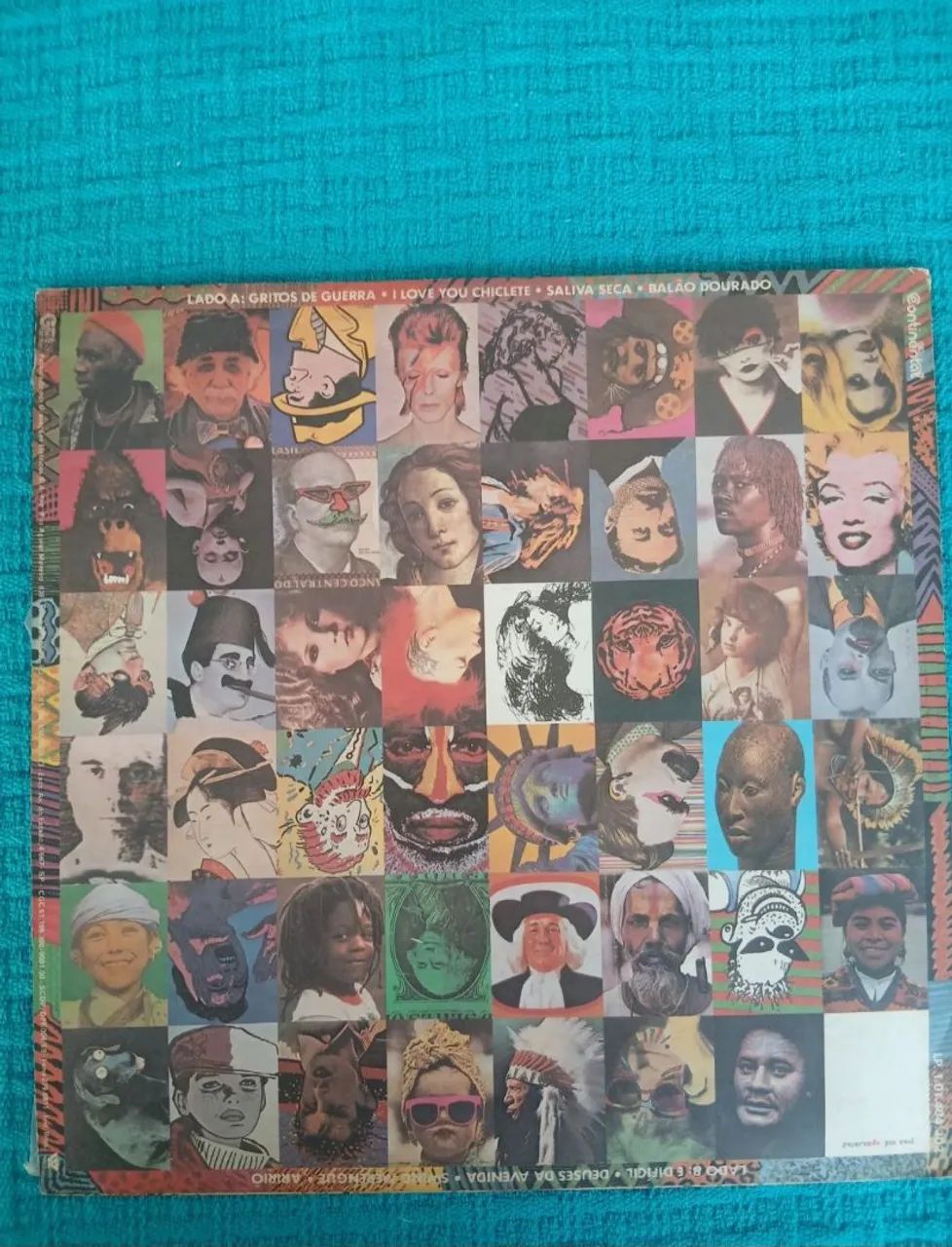 Chiclete Com Banana   Gritos De Guerra  (1986)  Lp Disco De Vinil Original  - Foto 3
