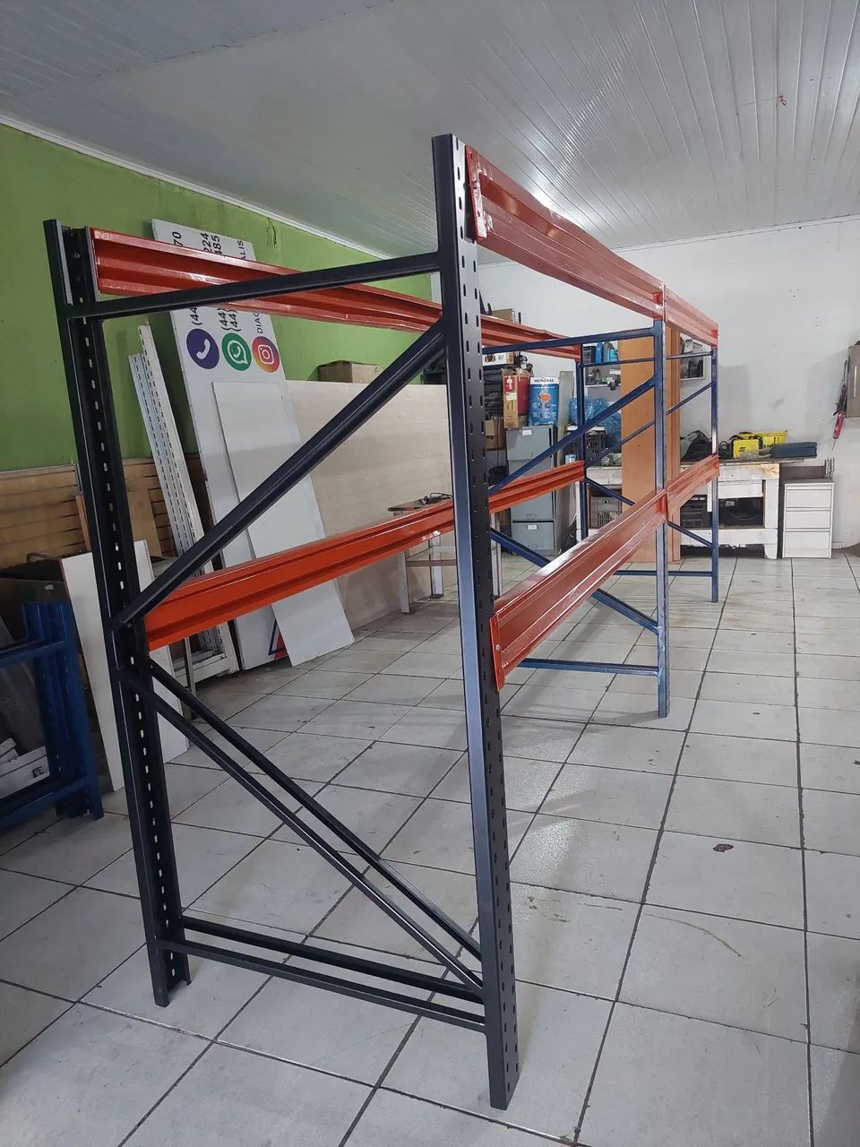 Porta paletes seminovos  - Foto 2