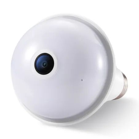Câmera Lâmpada HD 1280x960p com Wi-Fi e Sensor de Movimento - Foto 3