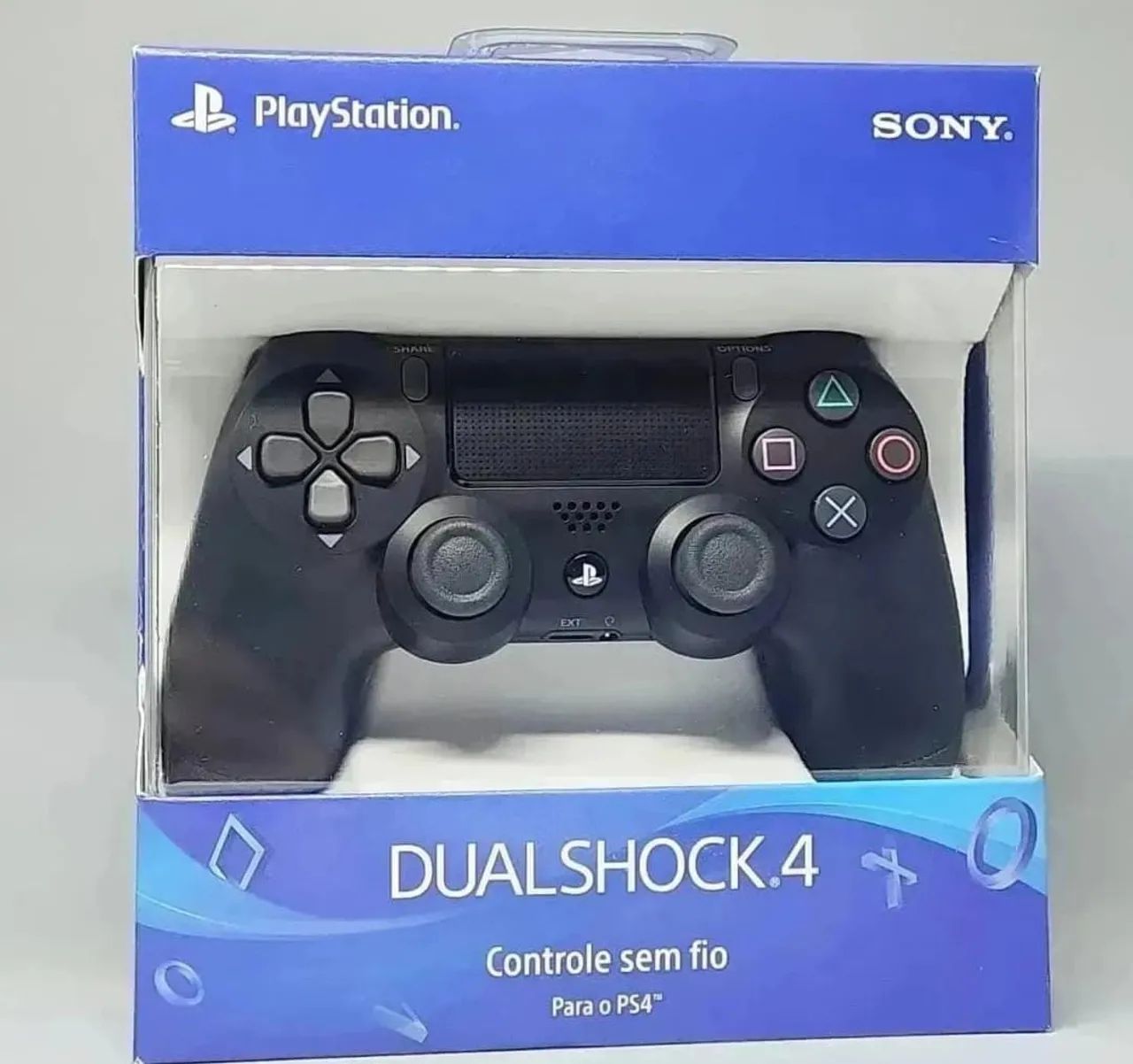 Novíssimo controle de ps4, Black, Sony original nota e garantia 
