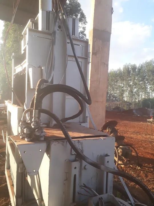 Prensa fardo 400kg papelao e plástico