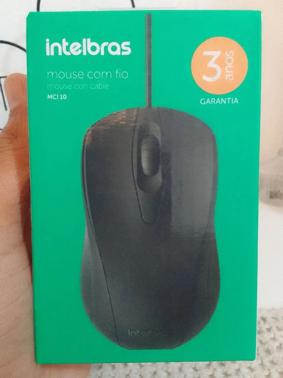 MOUSE com fio Intelbras - Lacrado  - Foto 2
