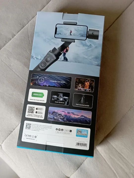 GIMBAL PROFISSIONAL - BASTÃO ANTI VIBRAÇÃO PARA VÍDEOS E IMAGENS - LE3902 -ITBLUE - Foto 4