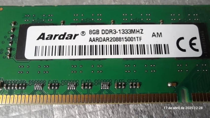 Aardar RAM Memory 2x8GB DDR3 1333MHz - 16GB Total64317904222595121