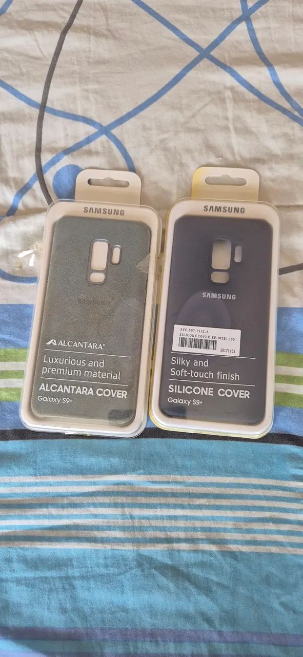 2 capinhas Samsung Galaxy S9+ originais