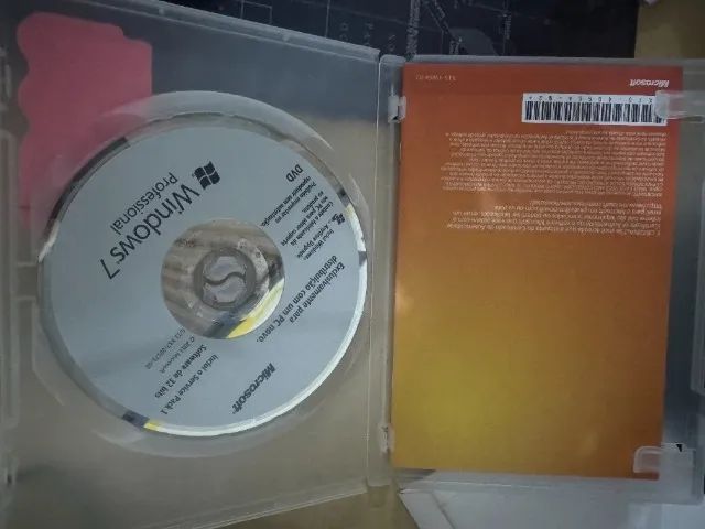 Microsoft Windows 7 Professional 64 bits x64 DVD64529520134658121